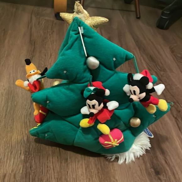 Vintage Disney Disneyland Resort Light up Christmas Tree Character Hat - Picture 3 of 5